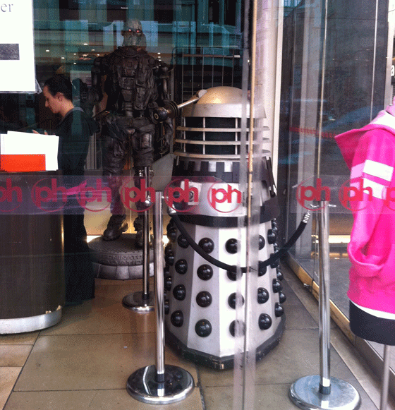 Dalek at Planet Hollywood London