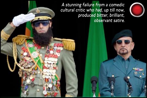 The Dictator Sacha Baron Cohen Ben Kingsley red light