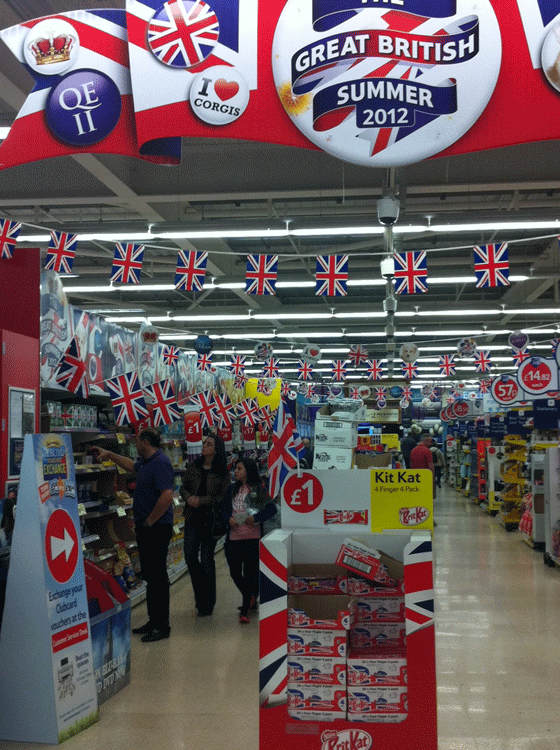 Jubilee festive Tesco
