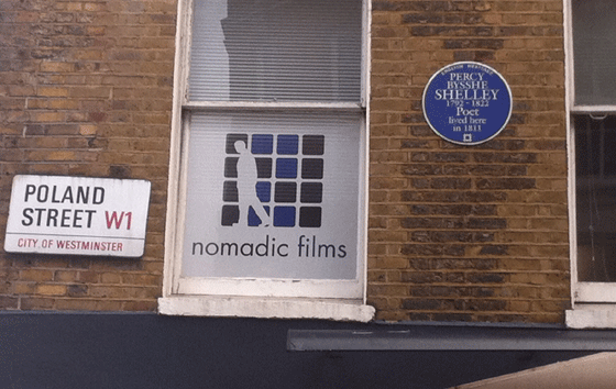 Nomadic Films Percy Bysshe Shelley