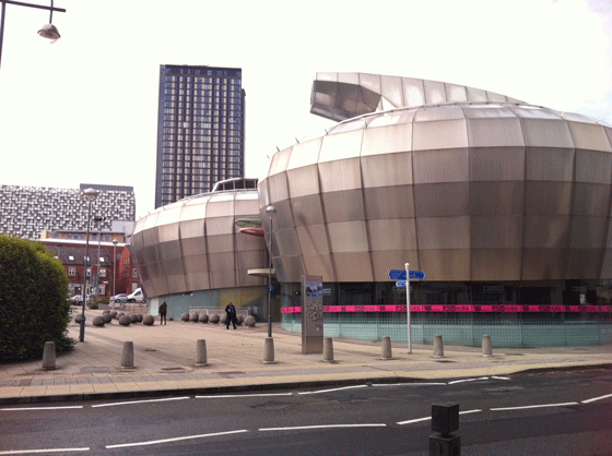alien ships in Sheffield