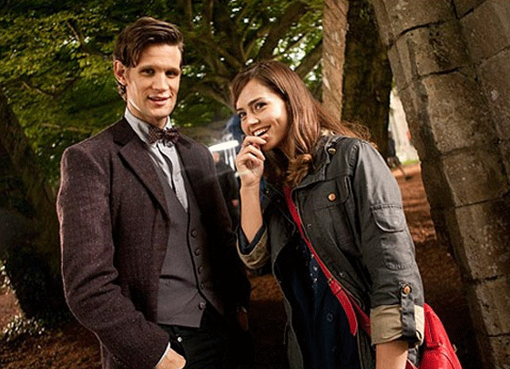 Doctor Who Matt Smith Jenna-Louise Coleman