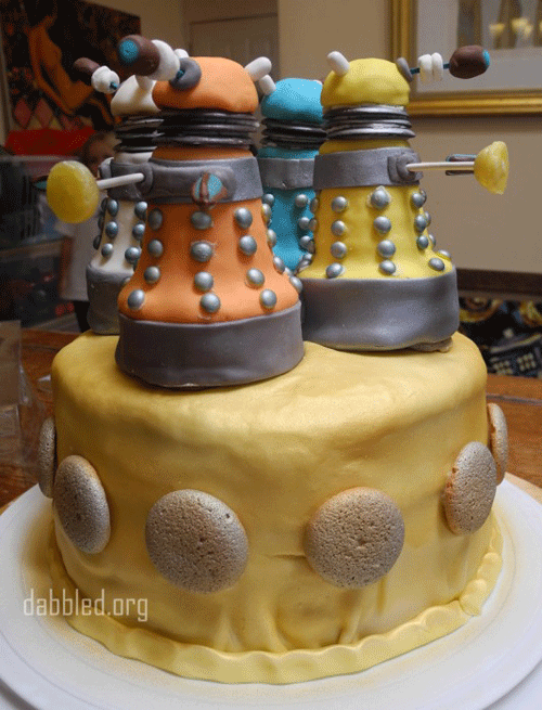 Dalek cake