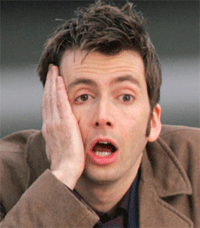 David Tennant facepalm