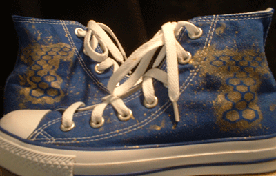 Doctor Who custom Converse