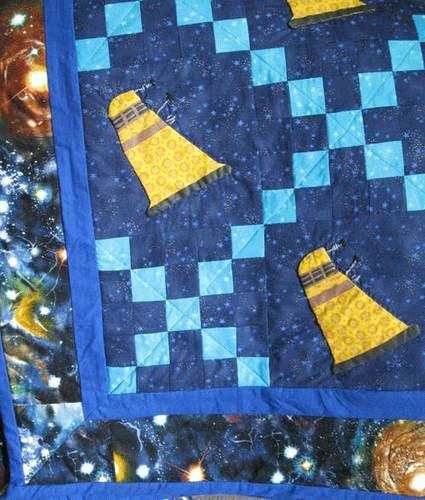 Doctor Who quilt