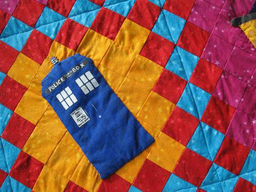 Doctor Who quilt