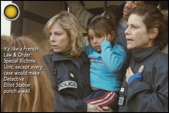 Polisse yellow light Marina Fois Karin Viard