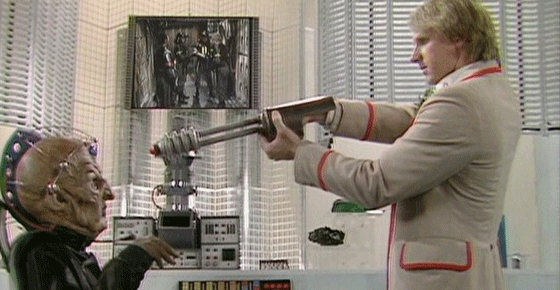 Resurrection of the Daleks Doctor Who Peter Davison