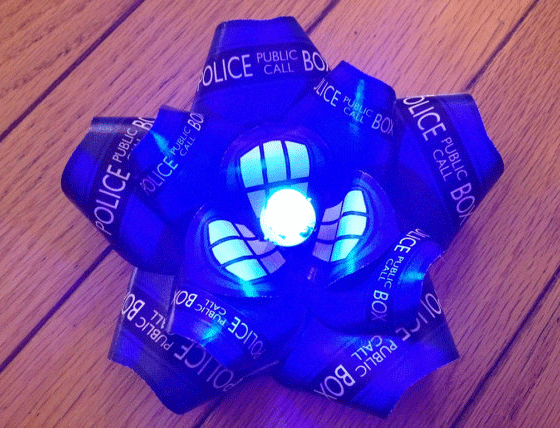 TARDIS hair fascinator