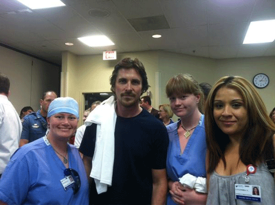 Christian Bale in Aurora Colorado