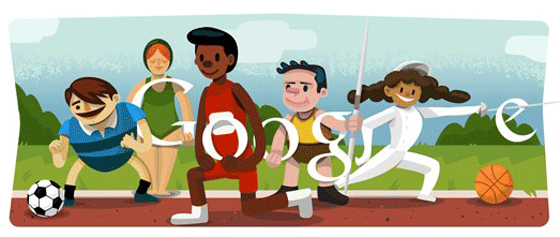 Google Olympics doodle
