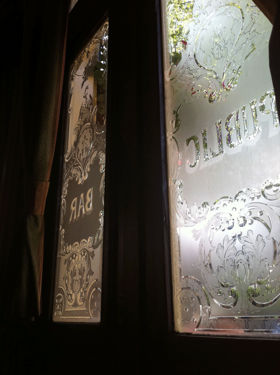 public bar windows