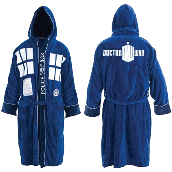 TARDIS bathrobe
