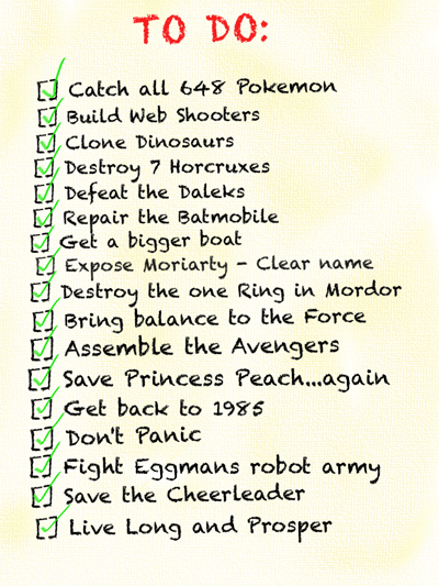 to do list