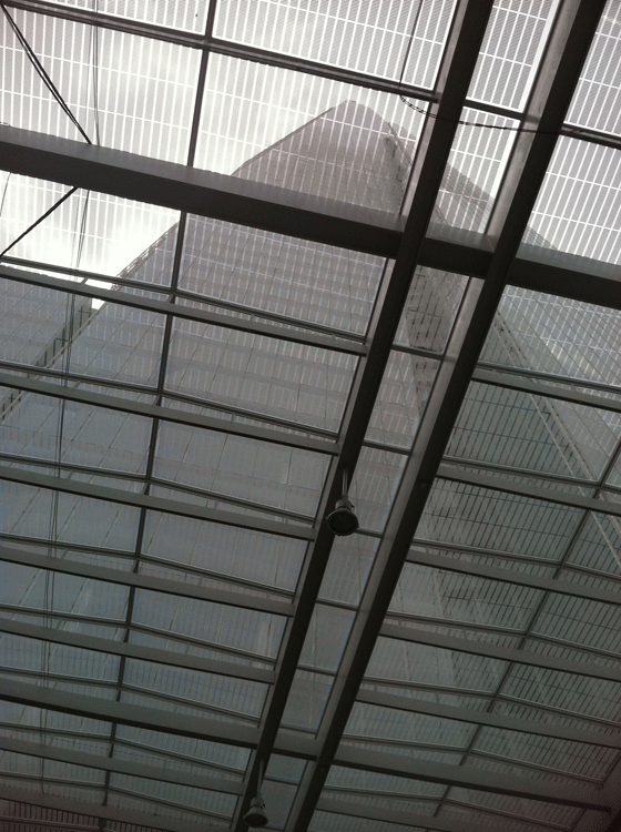 up the Shard