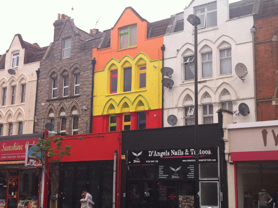 colorful building