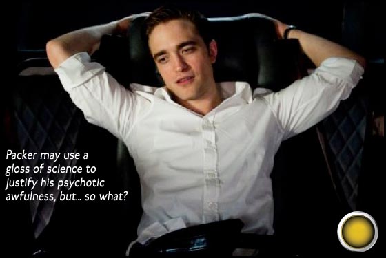 Cosmopolis yellow light Robert Pattinson