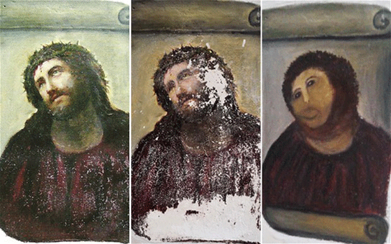 destroyed fresco