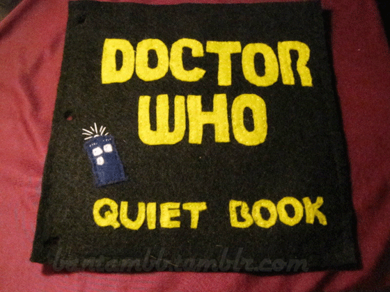 Doctor Who Quiet Book by Bantam BB
