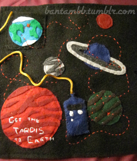 Doctor Who Quiet Book by Bantam BB