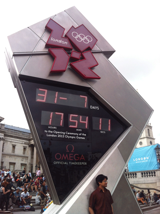 Olympic countup