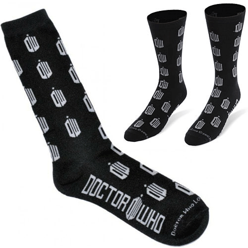 Doctor Who crew socks