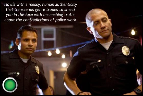 End of Watch green light Michael Pena Jake Gyllenhaal