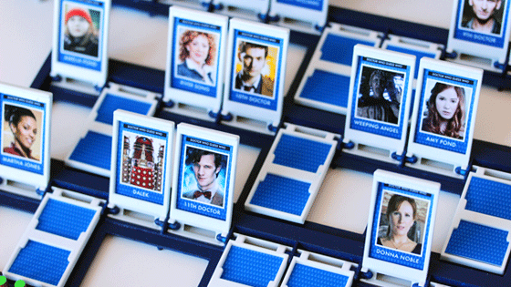 Doctor Who Guess Who board game Karen Kavett