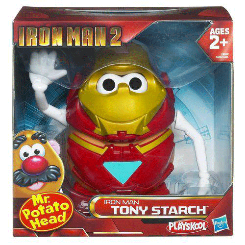 Iron Man Tony Starch Mr Potato Head
