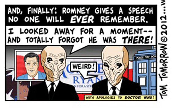 Silence Doctor Who Tom Tomorrow This Modern World