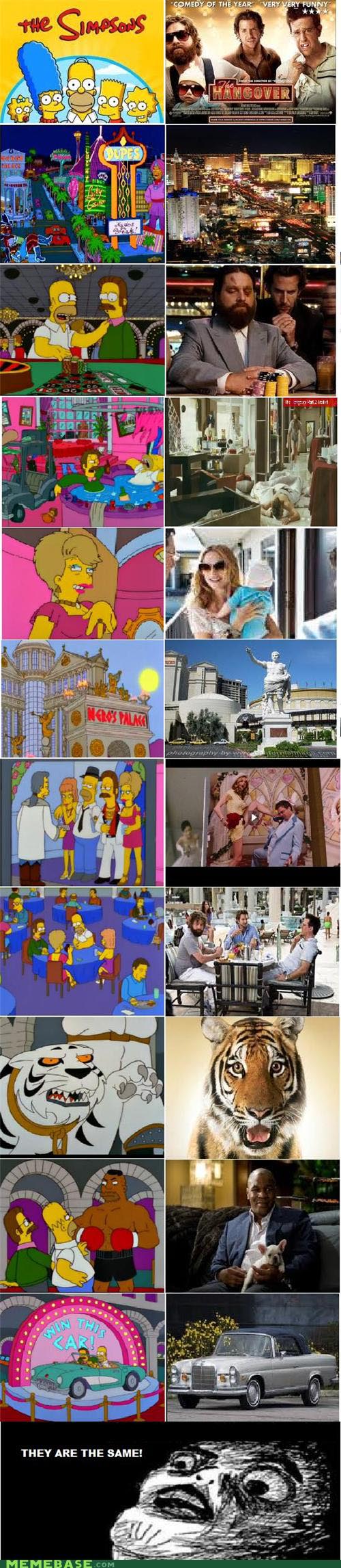 The Simpsons vs The Hangover