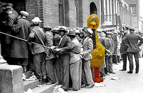 Mitt Romney vs Big Bird