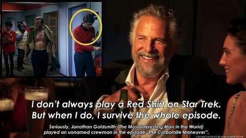 Most Interesting Man in the World on Star Trek