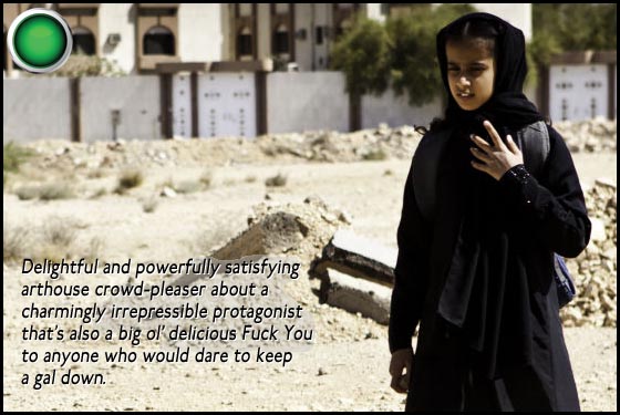 Wadjda green light Waad Mohammed