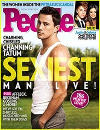 Channing Tatum Sexiest Man Alive People magazine