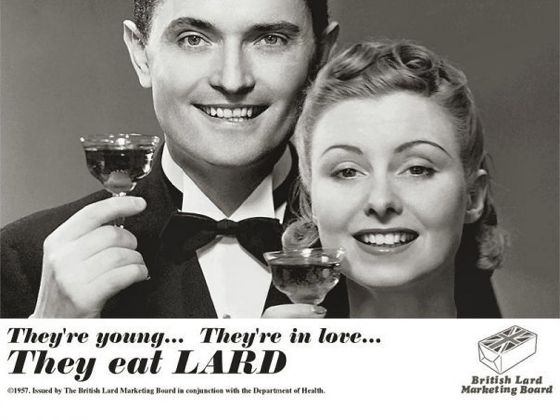 British Lard Marketing Bureau ad 1957
