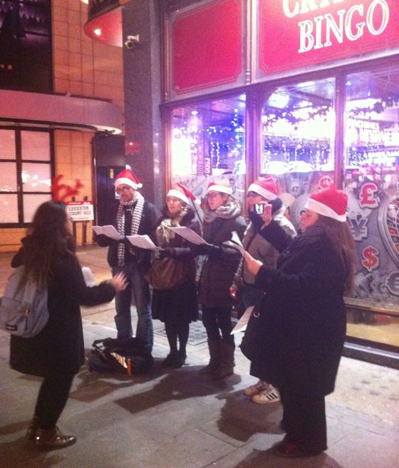 casino carolers
