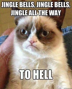 jingle bells jingle all the way to hell