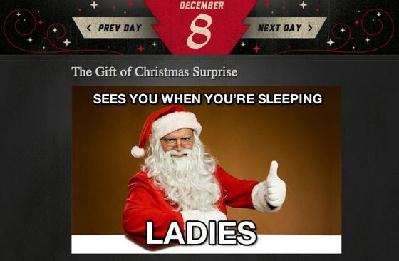 Virgin USA misogynist Christmas ad