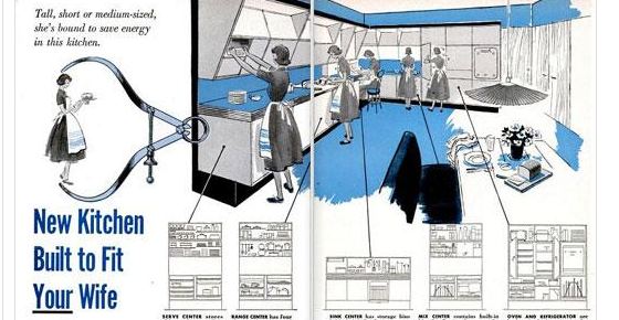1950s future kitchen