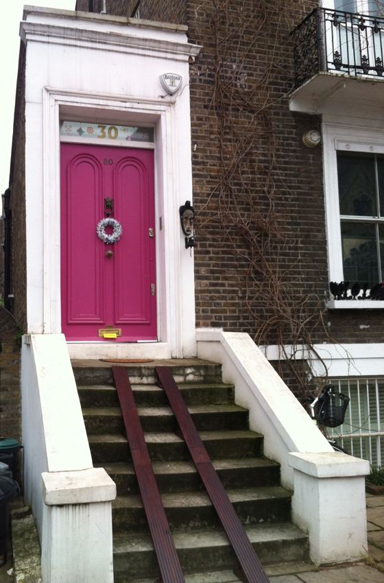 pink door
