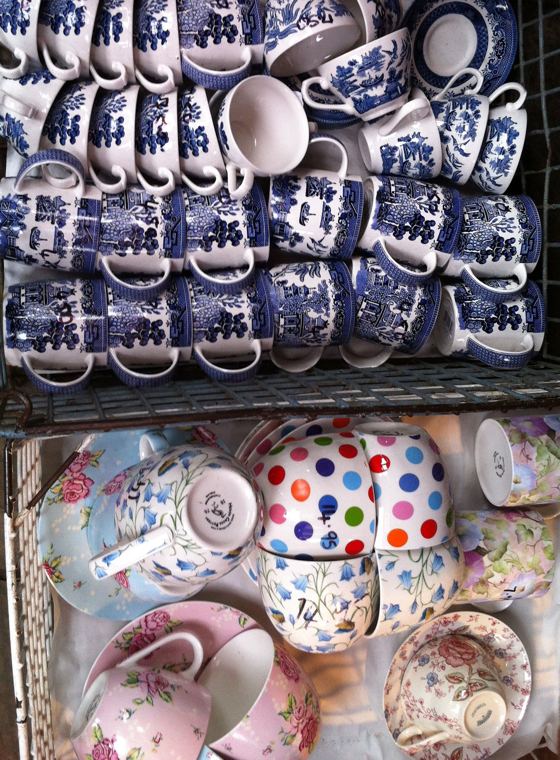 Portobello Road market mugs
