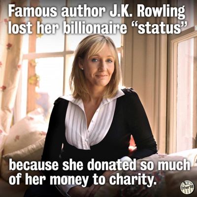 JK Rowling charity
