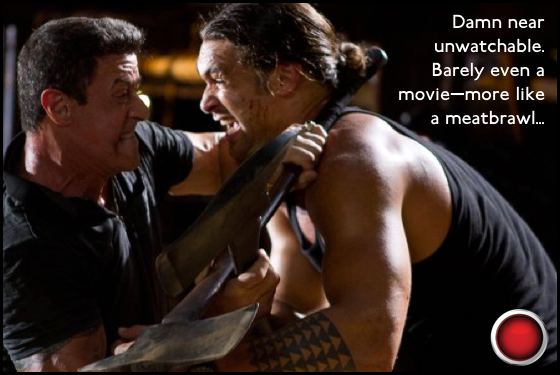 Bullet to the Head red light Sylvester Stallone Jason Mamoa