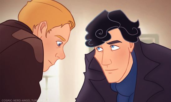 Sherlock cartoon