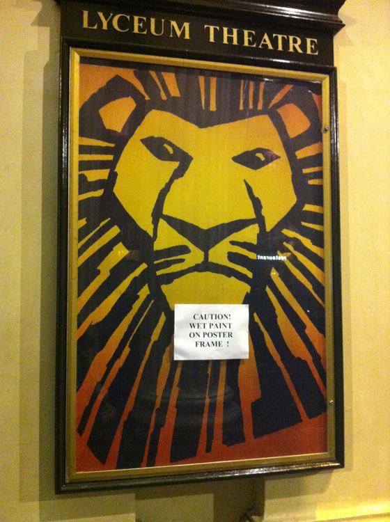 Lion King wet cat