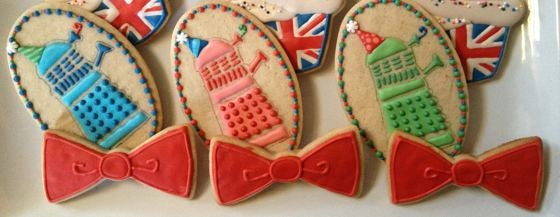 Cookie Cowgirl Doctor Who cookies