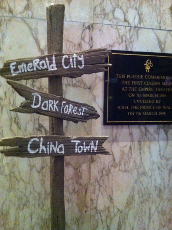 not unveiled by HRH the Prince of Wales