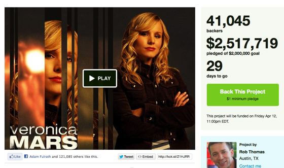 Veronica Mars Kickstarter